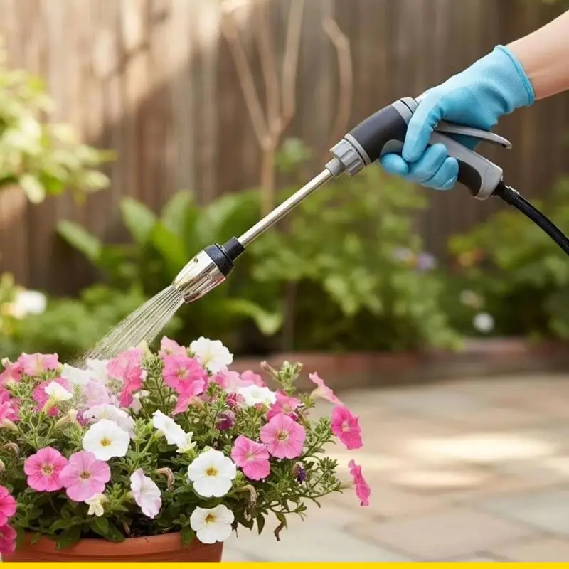 SZCH Multipurpose Adjustable Water Jet Guns With Ergonomic Handle For Efficient Patio Driveway Home And Garden Maintenance