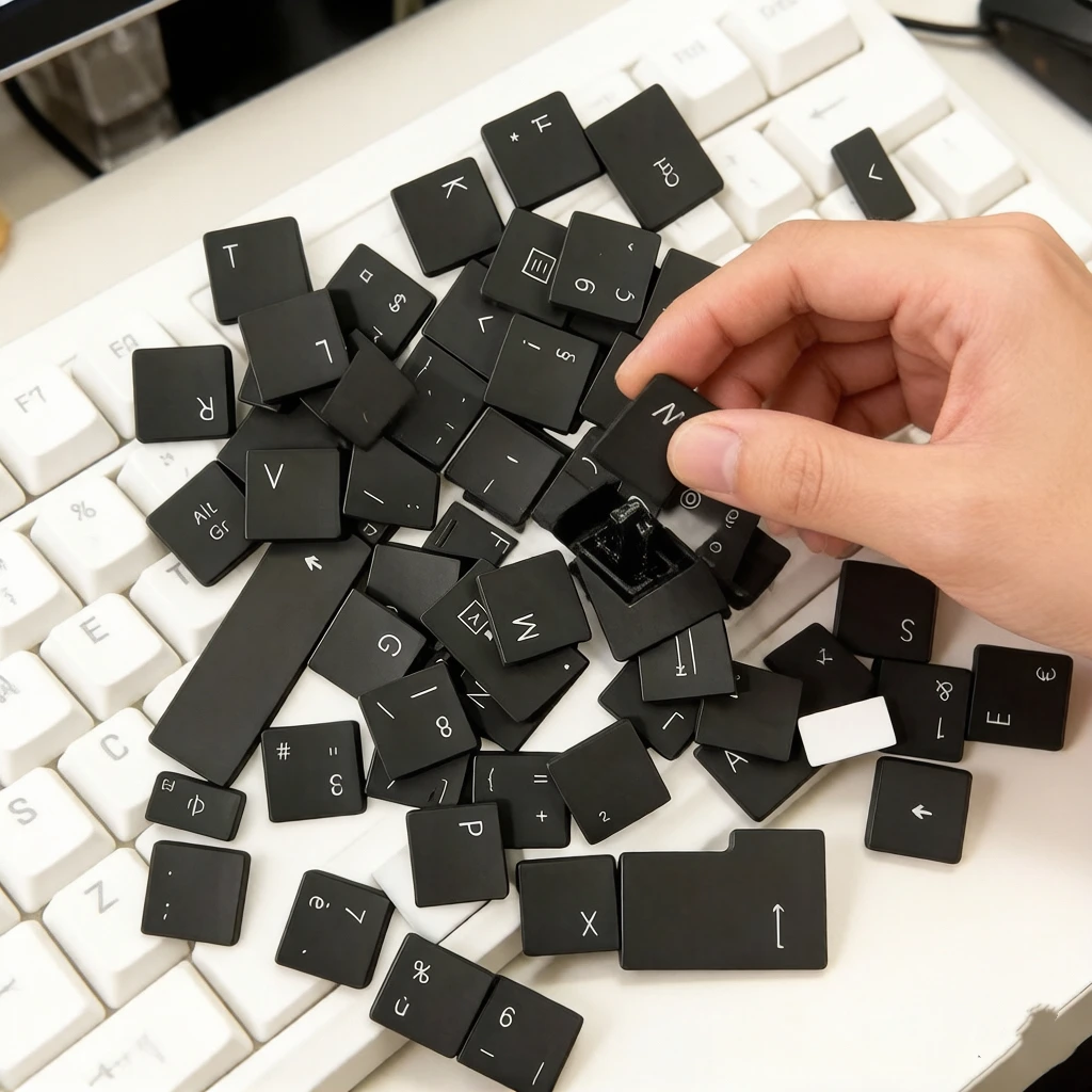 Original Key Cap For Surface Laptop 3 4 5 1868 1867 1872 1873 1950 1958 Keyboard Cup FR 13.5 15inch Gray