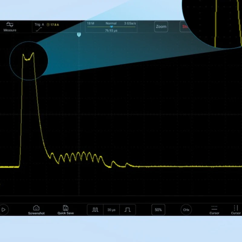 

Oscilloscope high frequency AC and DC current probe CP503B 5A/30A1003BNC interface