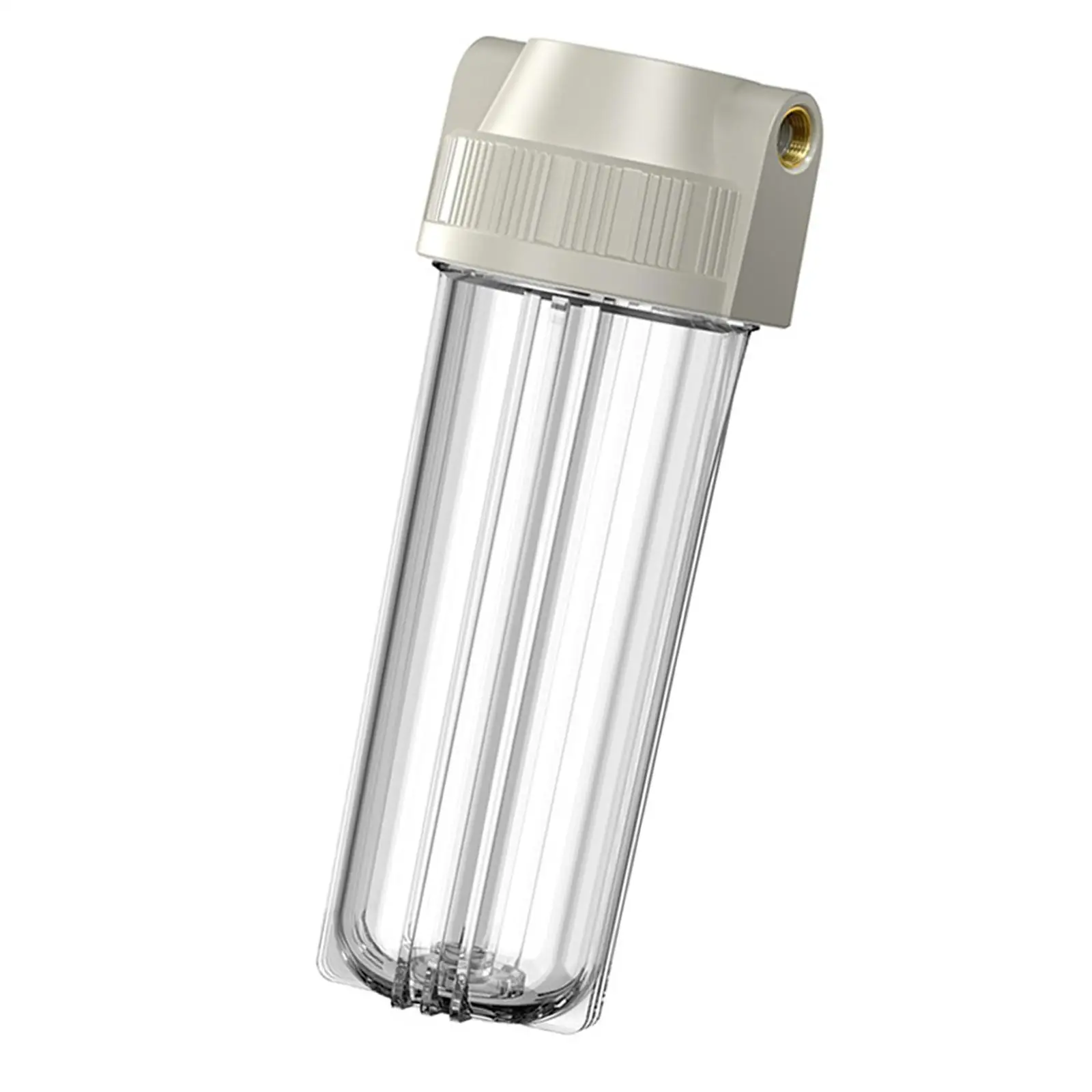 Proof Bottle Filter,Compact for 10 inch Filter Professional Sturdy,Easy Installation Replacement 1/2 inch Inlet Accessory