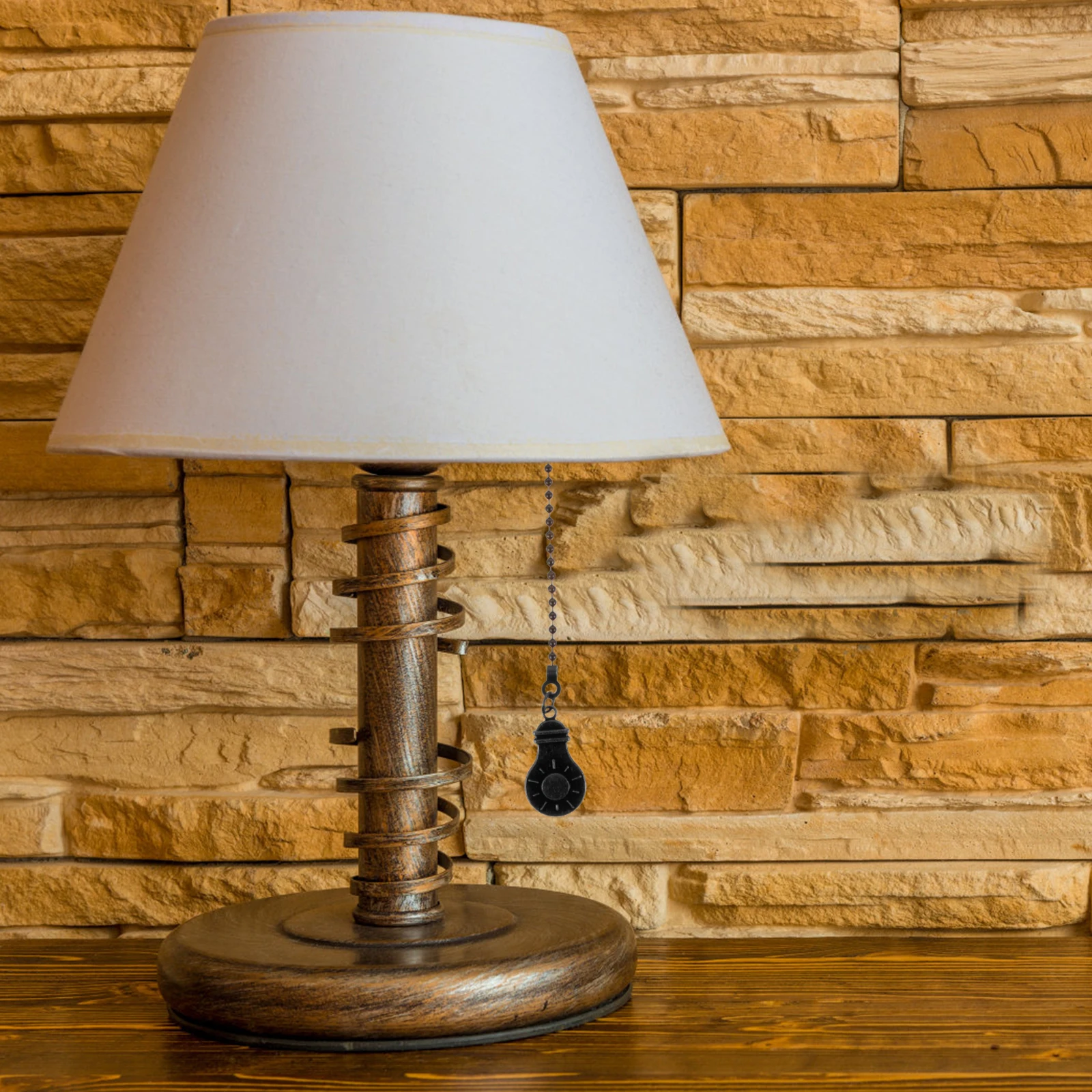 

2pcs Beaded Ball Fan Pull Chain Pendant Zinc Alloy For Ceiling Fan Light Home Decor Chandelier Chain Lamp Accessory Hanging