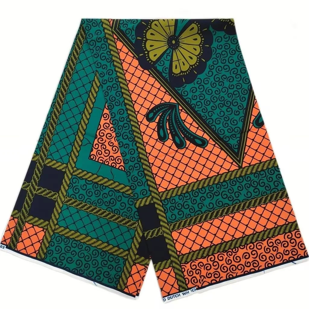 2026 New Style Nigeria Wax Print Fabric - High Quality African Wax Print Fabric for Patchwork, Clothing & DIY