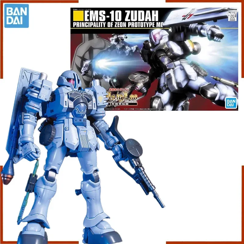 

Bandai Original GUNDAM Anime Model HGUC Series 1/144 EMS-10 ZUDAH MSIGLOO Action Figure Assembly Model Toys Gifts for Children