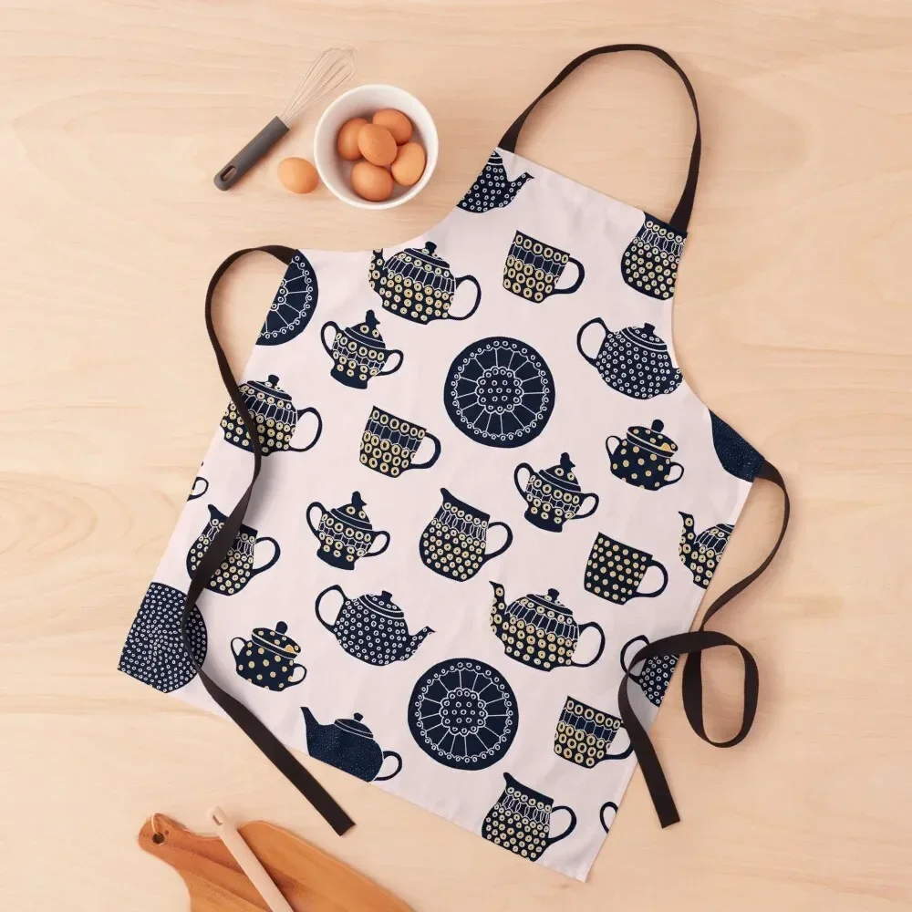 

Tea Time Apron Womens Dresses Art Apron