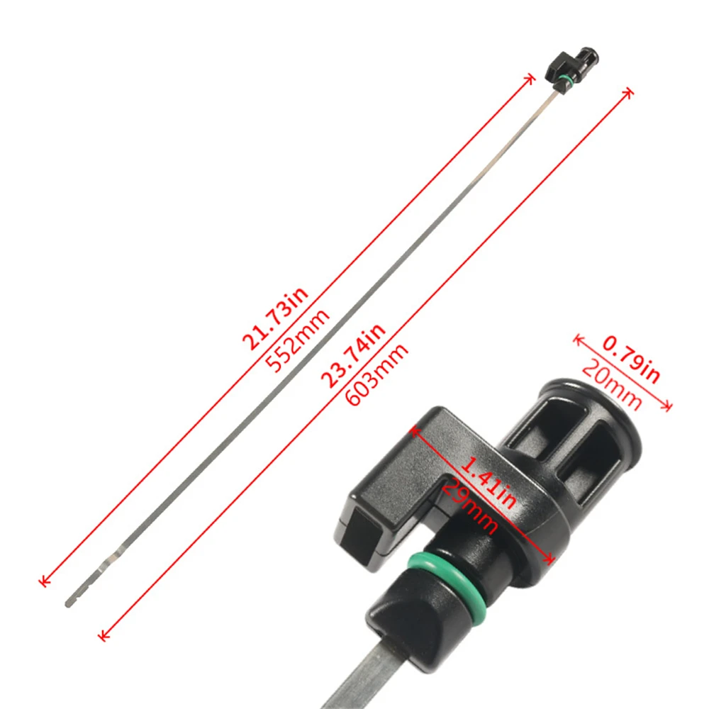 Voor Sentra 1.6L Turbo Peilstok Transmissie CVT 31086-JA00A Vloeistof ATF Niveau Indicator Dip Gauge 2013-2018 voor Altima 4 CYL 2.5