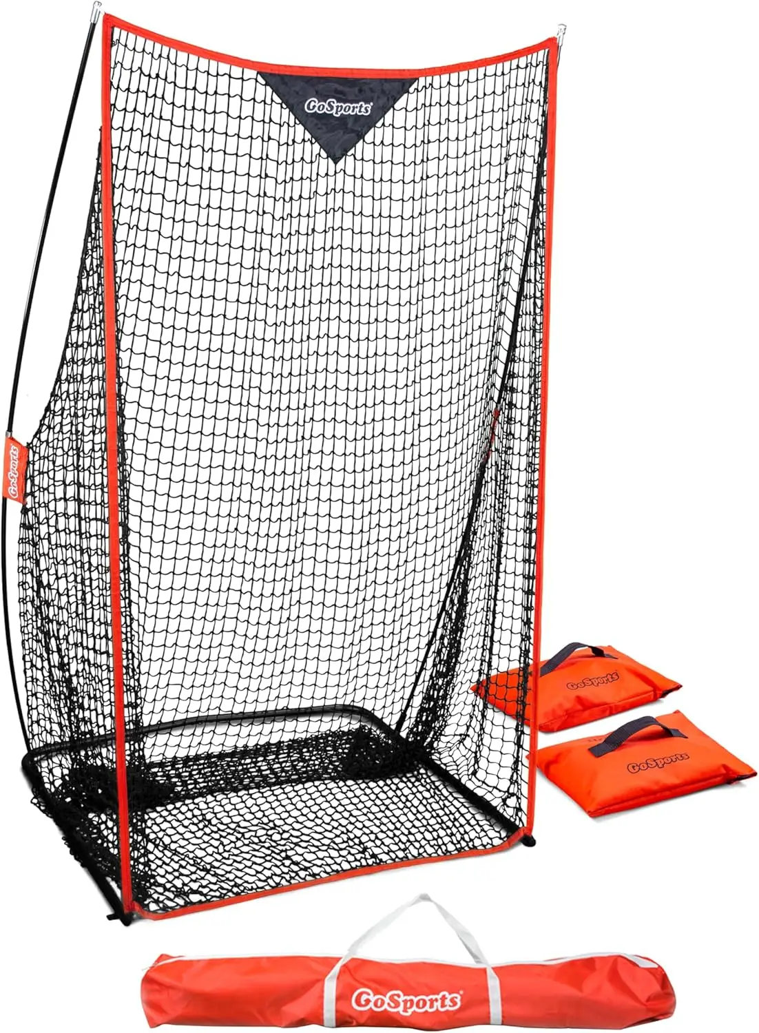 Football 7 ft x 4 ft Kicking Net - Sideline Practice for Punting or Place  Ultra-Portable Design with Weighted Sandbag