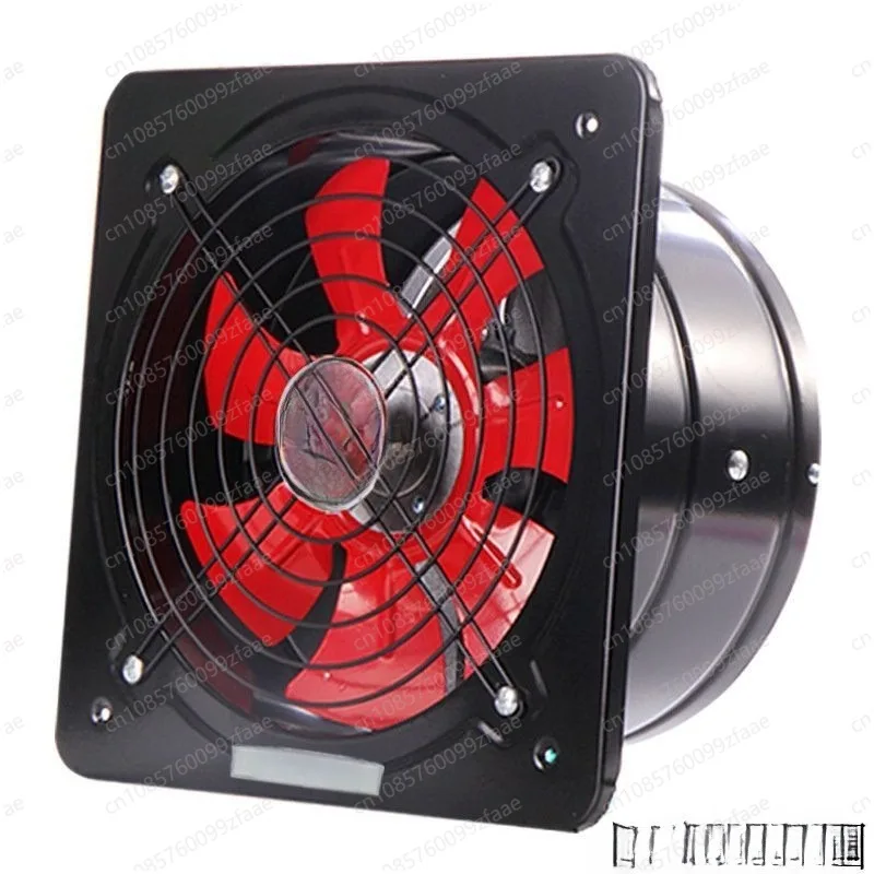 High power powerful ventilation fan Kitchen household exhaust fan