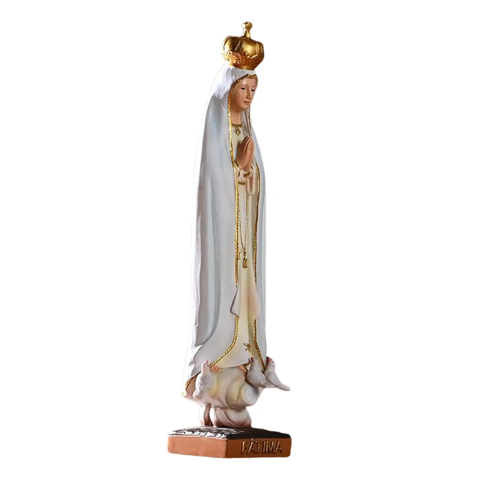 Virgin Mary Figurine Christ Statues Miniature Sculpture Home Office Decoration Christmas gift