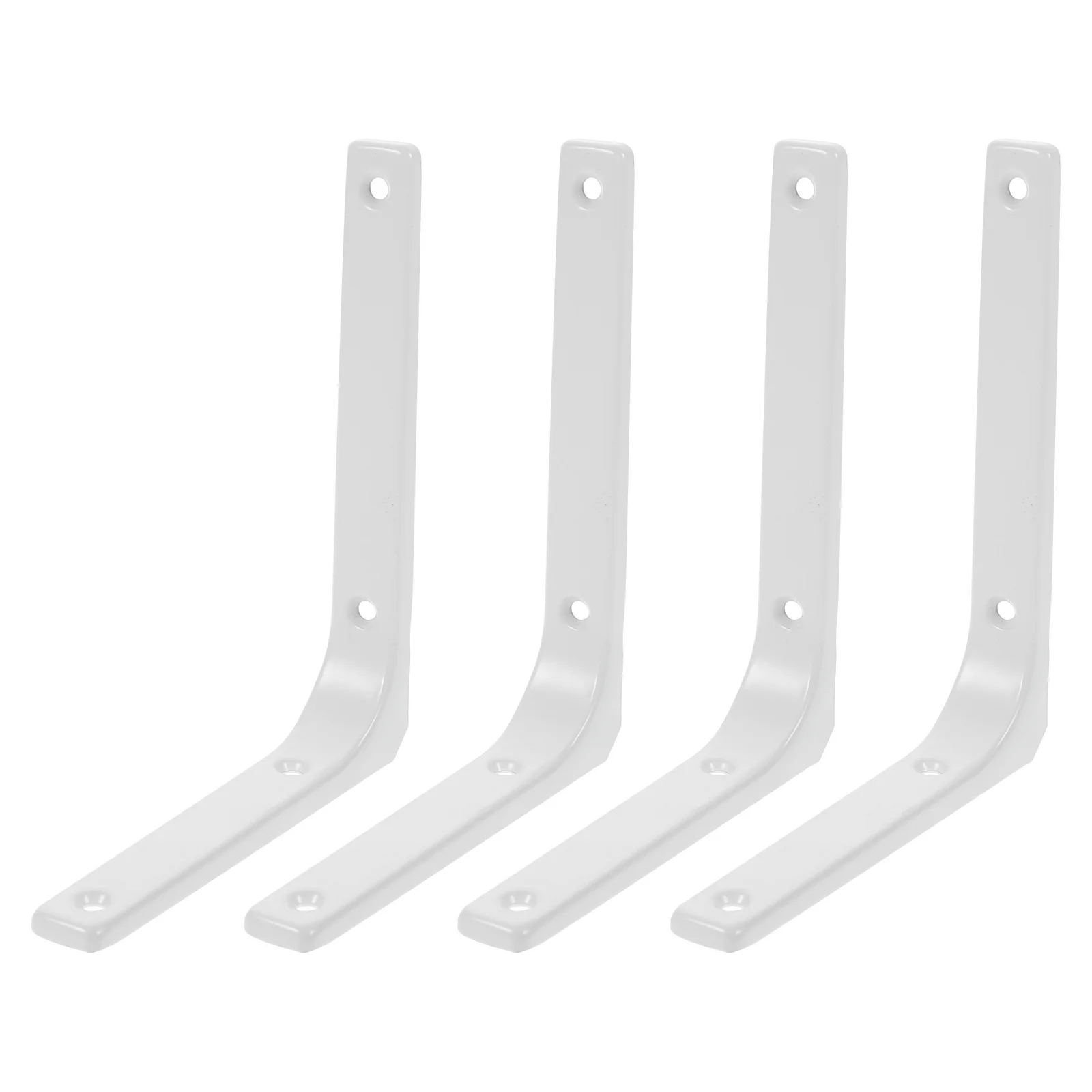 4 Pcs Stainless Steel Shelf Wall Support Bracket Brackets Mounted Accessories Folding