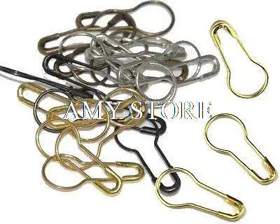 100pcs Locking Stitch Markers,Copper Material 4 Colors,Knitting/Crochet Tool