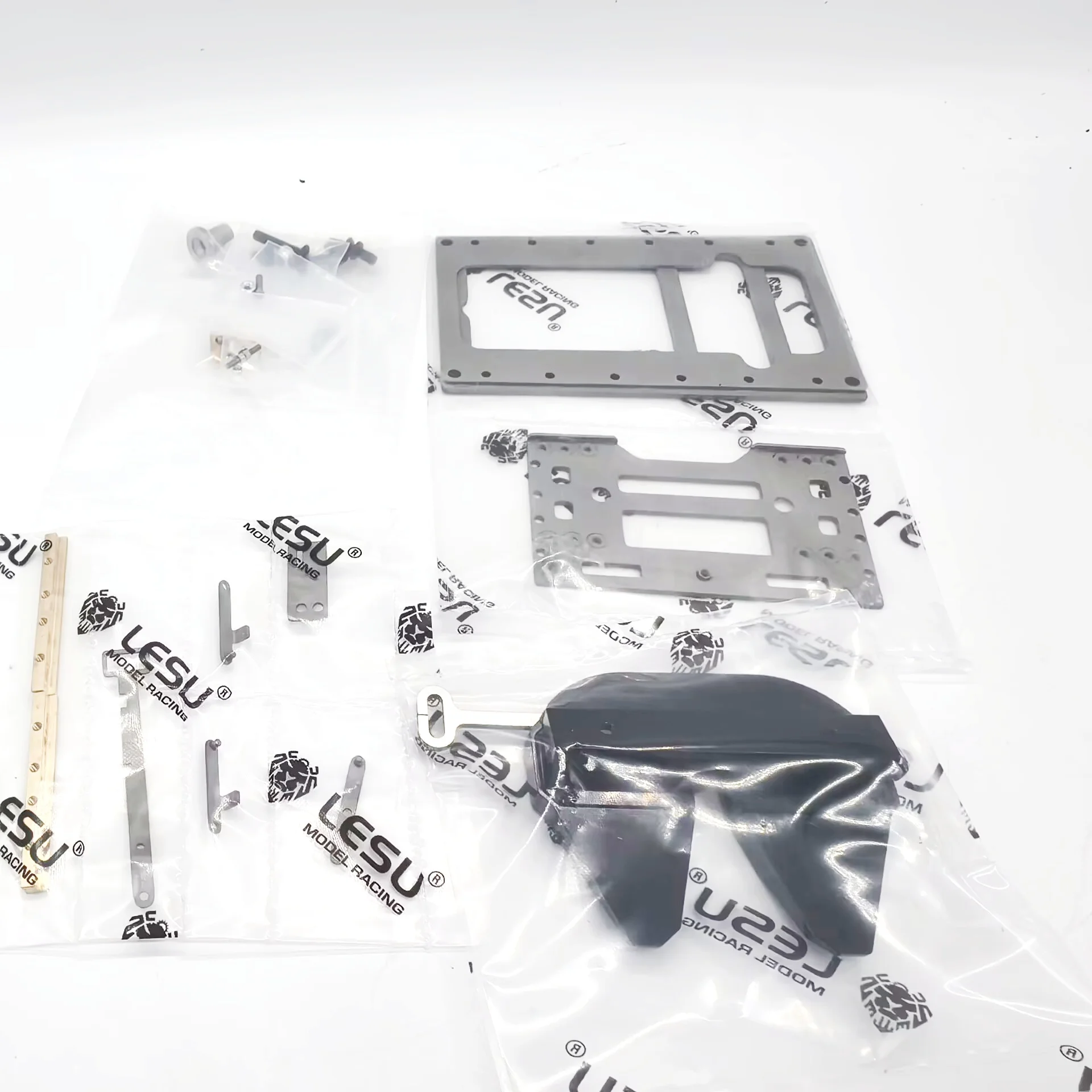 

Металлический подвижный пятимерник RC 1/14 для трактора-тягача LESU M-7004-A, запчасти для трактора Tamiya, аксессуары для радиоуправляемых моделей