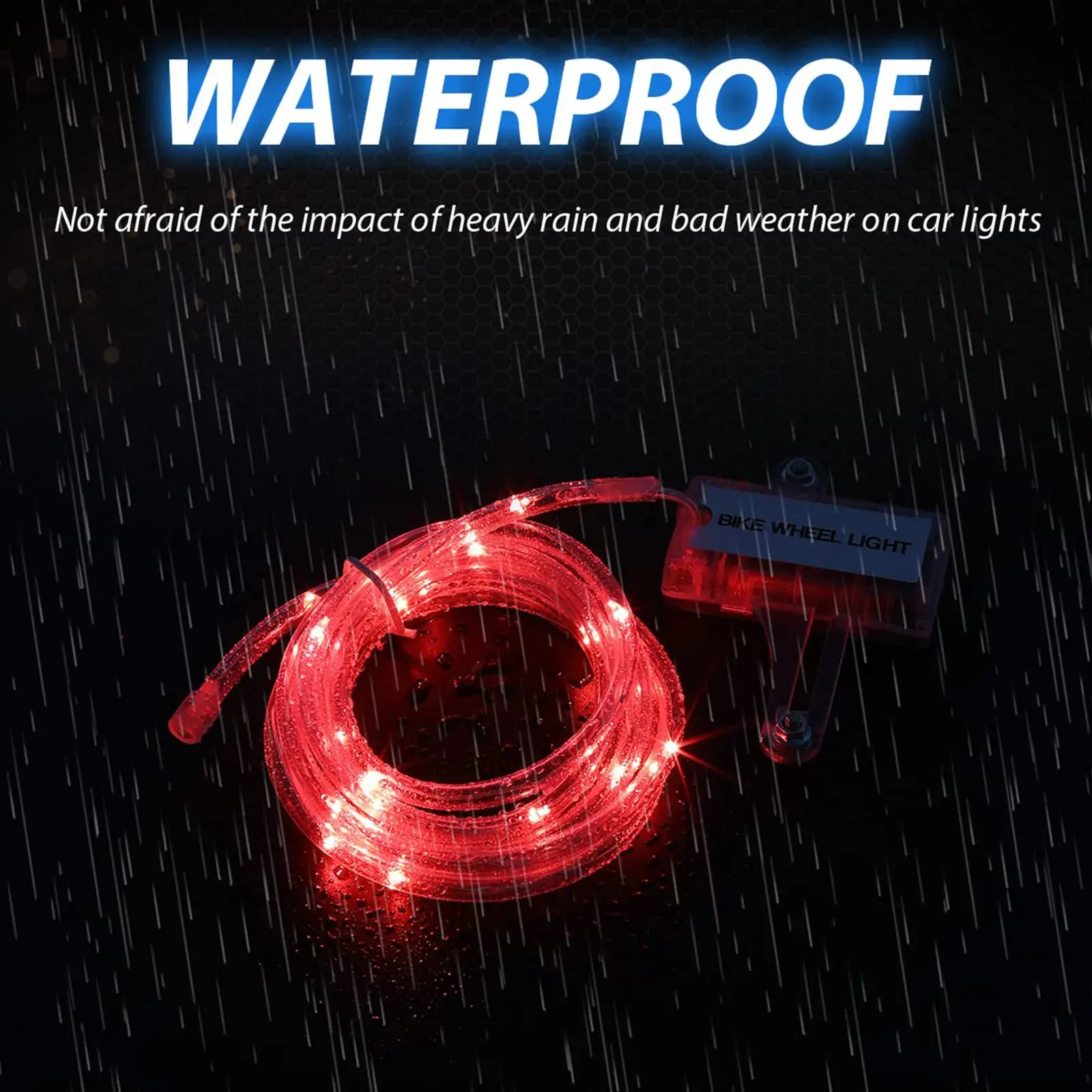 

2pcs/pack Spoke Lamp LED Light Night Riding Three Work Modes Ultra Bright Bicycle Spoke Light Cycling Accessories Cycling Parts