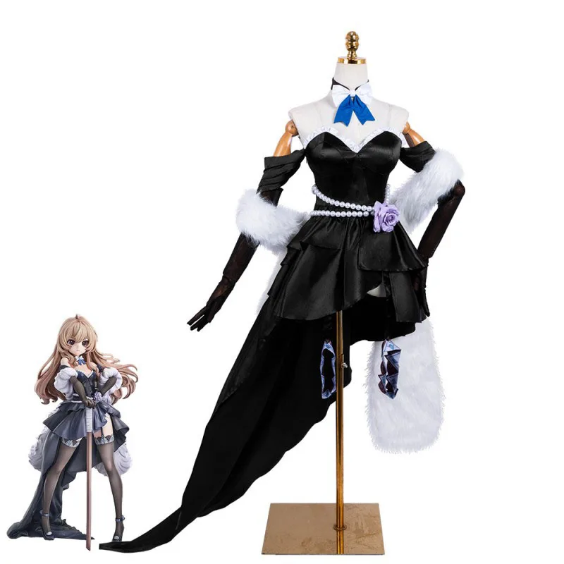 

TIGER×DRAGON! Aisaka Taiga Cosplay Costume Women's Evening Gown Anime Girls Dress Christmas Halloween Party Taiga's Dressing Up