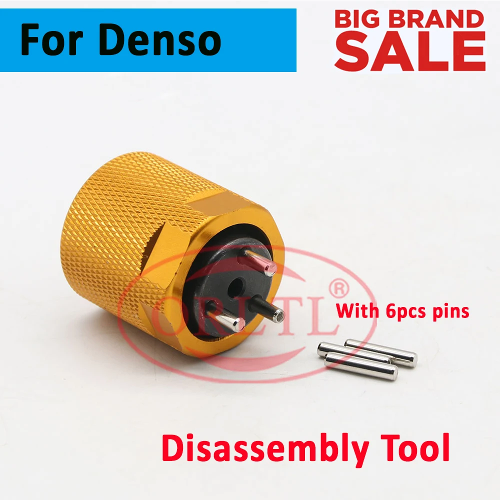 ORLTL Three Pins Disassembling Tool Three-Jaw Spanners For Denso Common Rail Injector Installation Repair Kit