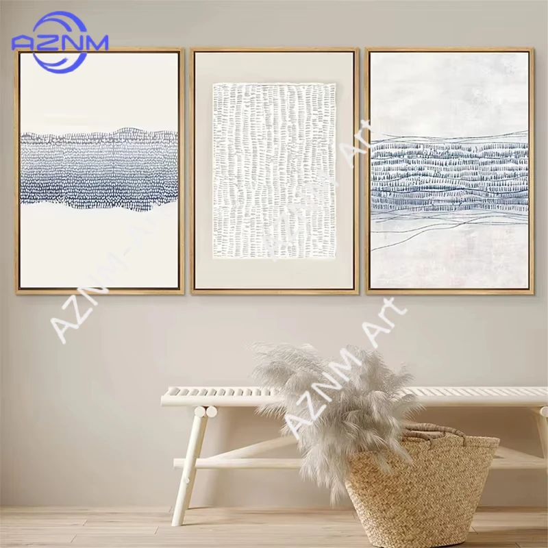 1PC/3PCS Abstract Illustration Posters Canvas Print Wall Dec