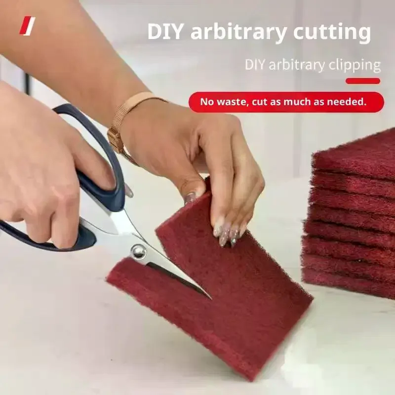 2m Carborundum Eraser Rust Remover Brush For Dish Pot Cleaning Emery Descaling Kitchen Tools Gadgets Accessories