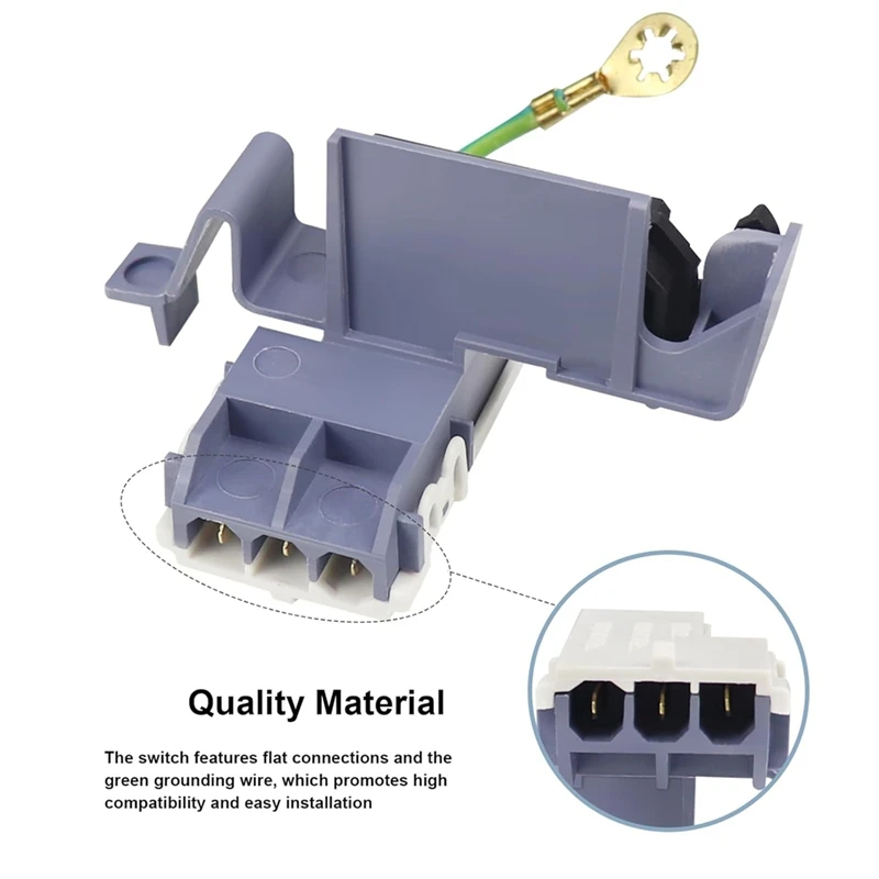 ABNO-4Pack 8318084 Washer Lid Switch Replacement Part For Whirlpool Kenmore Washers Replaces AP3180933 PS886960 WP8318084