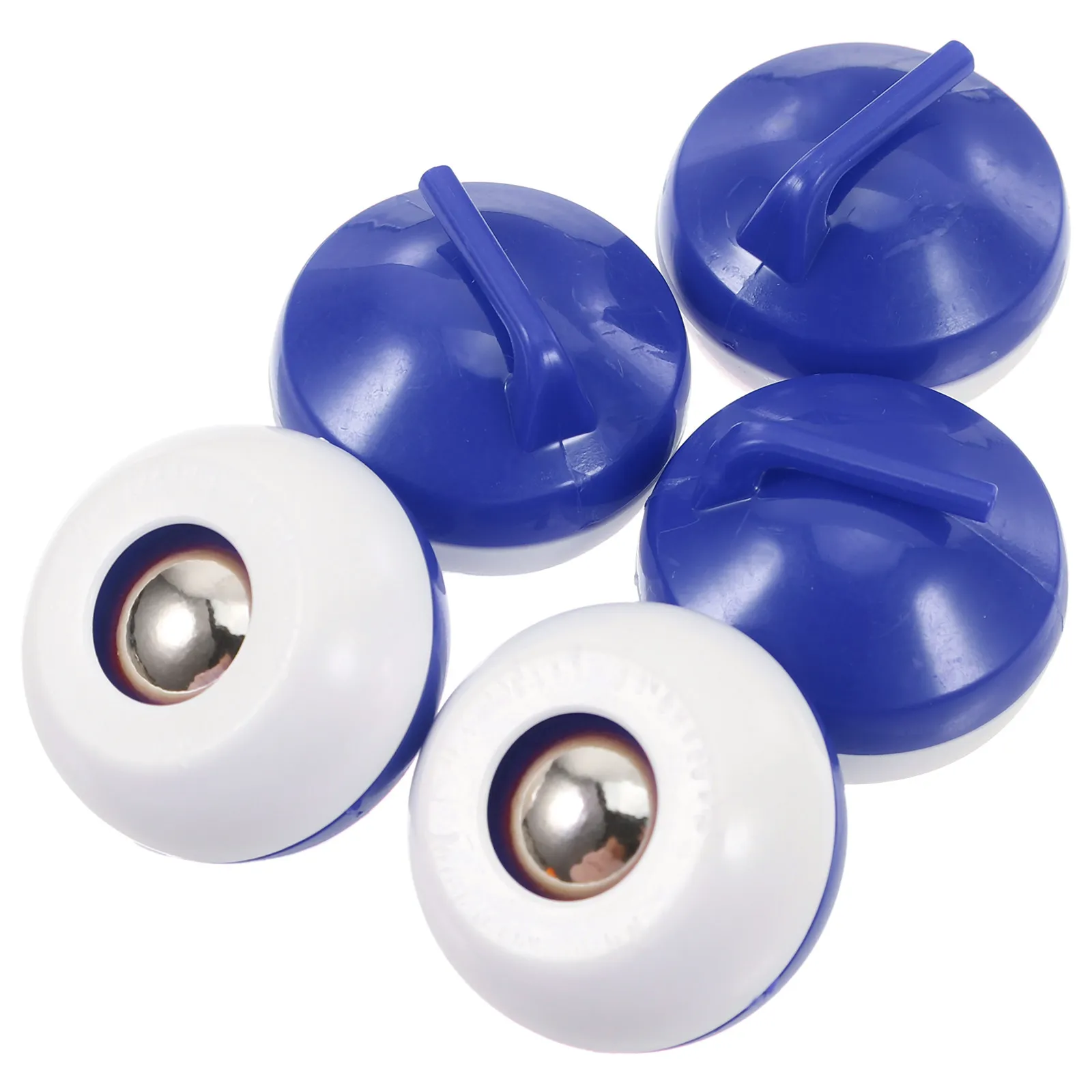 

5Pcs Tabletop Curling Mini Ball Set Indoor Portable Curling Game for Enhances Coordination Parent Bonding