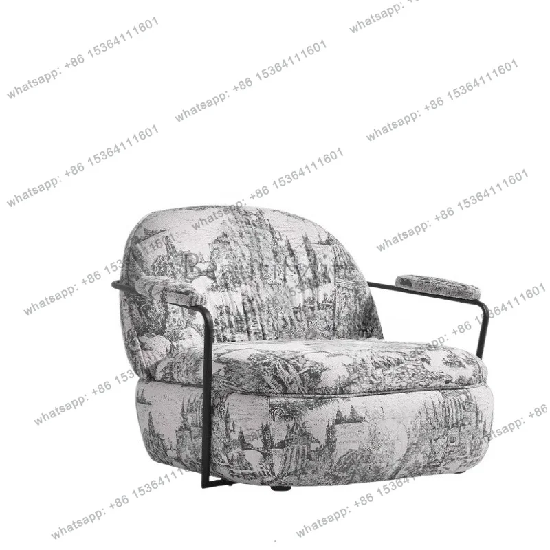 YJ Miniature Modren Living Room Chairs Single Elegance Occasional Relaxing Living Room Chairs Luxury Sillas De Sala Home Furnitu
