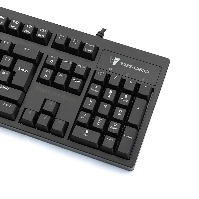 Tesoro G7NL Excalibur Teclado mecânico iluminado programável anti-ghosting para jogos