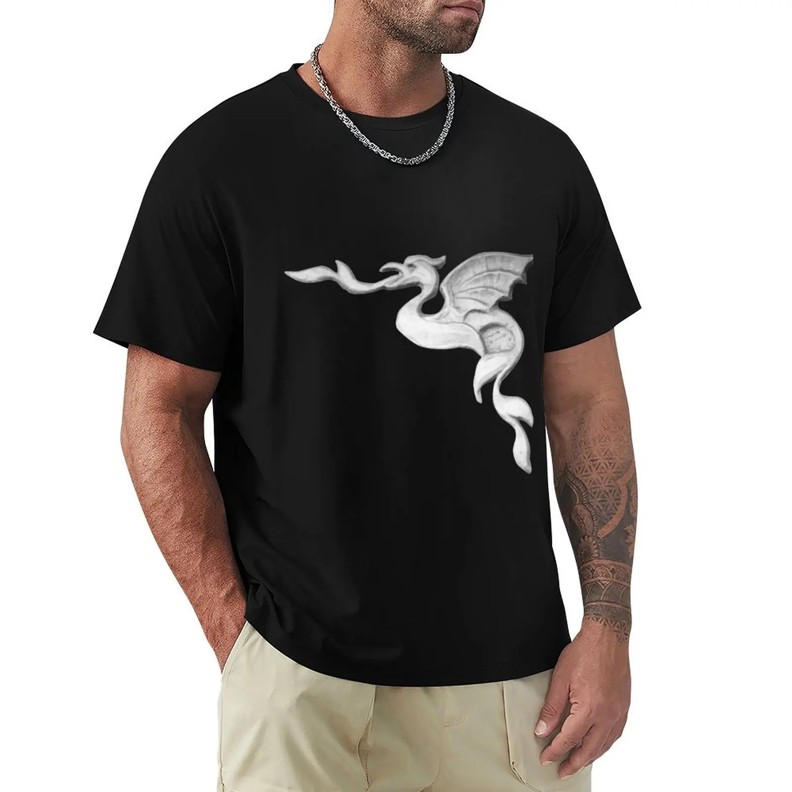 

Dragon Bird T-Shirt Big Size Daily Wear T-Shirt