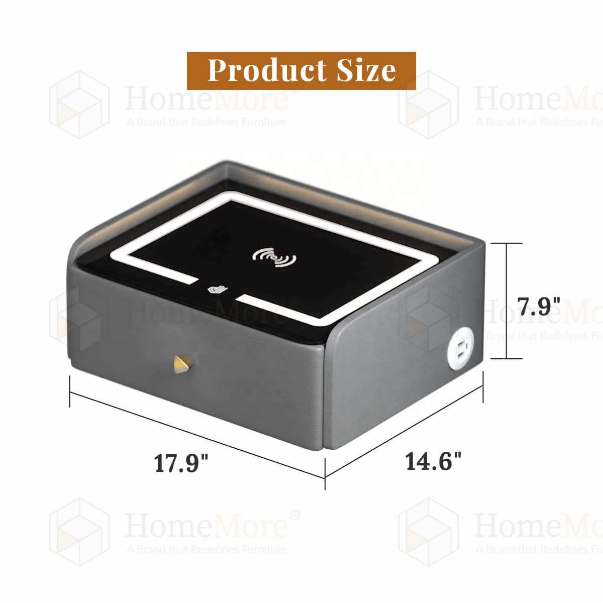 

Умный кофейный столик с Bluetooth-колонкой и беспроводной зарядкой для телефона, деревянный столик с Bluetooth и зарядкой для телефона