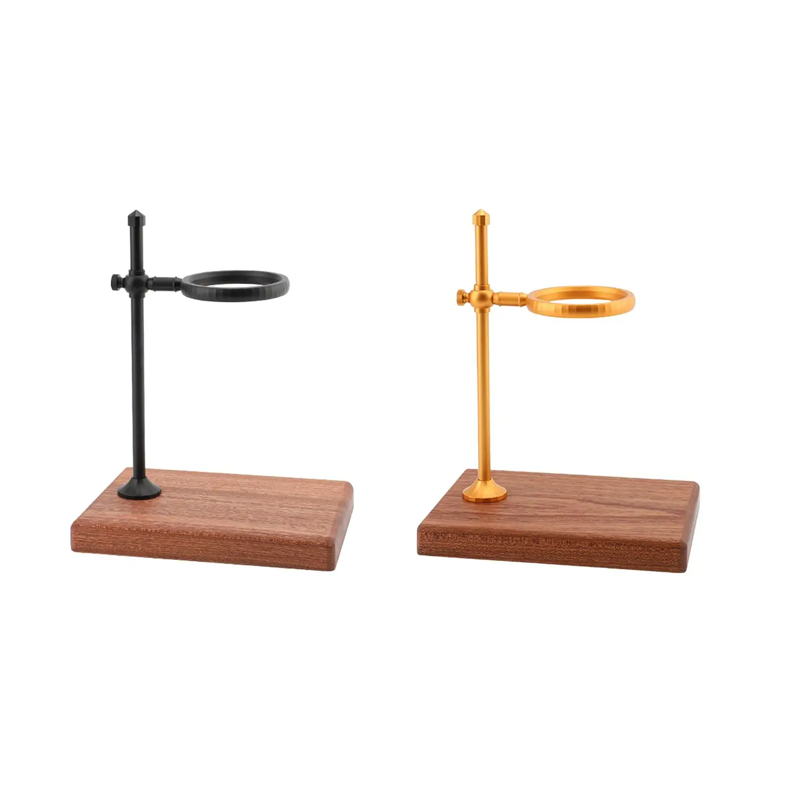 

Coffee Filter Stand, Coffee Dripper Stand, Height Adjustable Pour over Coffee Station with Wooden Base for Coffee Shop