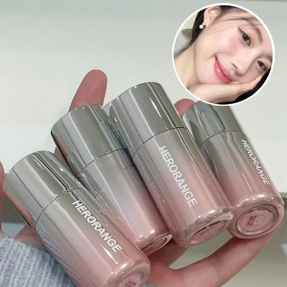 Koreanisches sanftes flüssiges Puder-Rouge, wasserfest, langlebig, aufhellendes Rouge, Gesichtsrouge, Highlight-Nasenschatten, natürliche Farbe ﻿