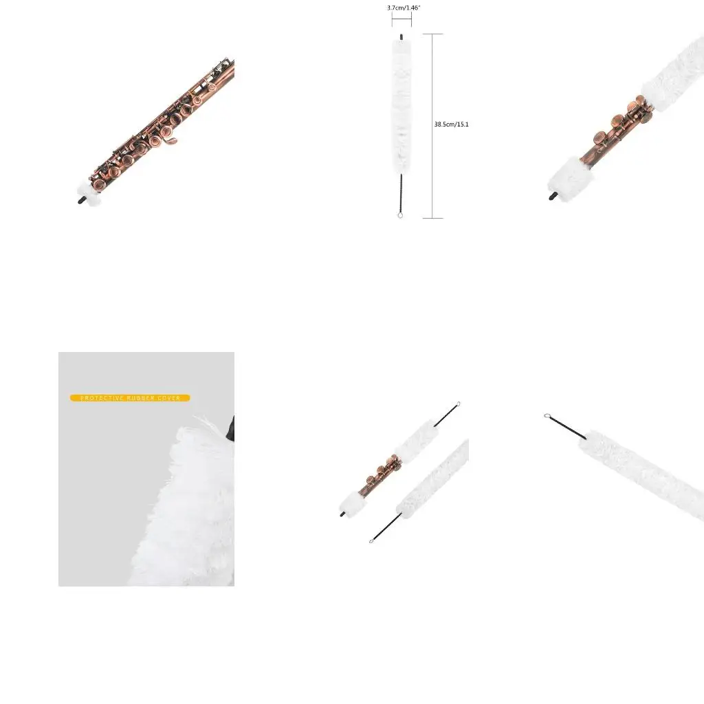 Q39E Clarinet Cleaning Brush Cleaning Tool Cleaner Part Clarinet Swab Cleaning Brush