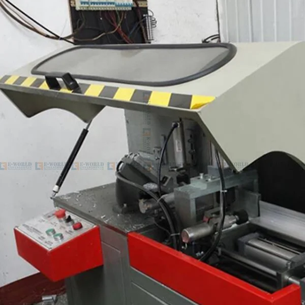 China Equipment Aluminium CNC Doors and Windows Corner Connector Cutting Saw Window Profile Machines with Core Motor Component