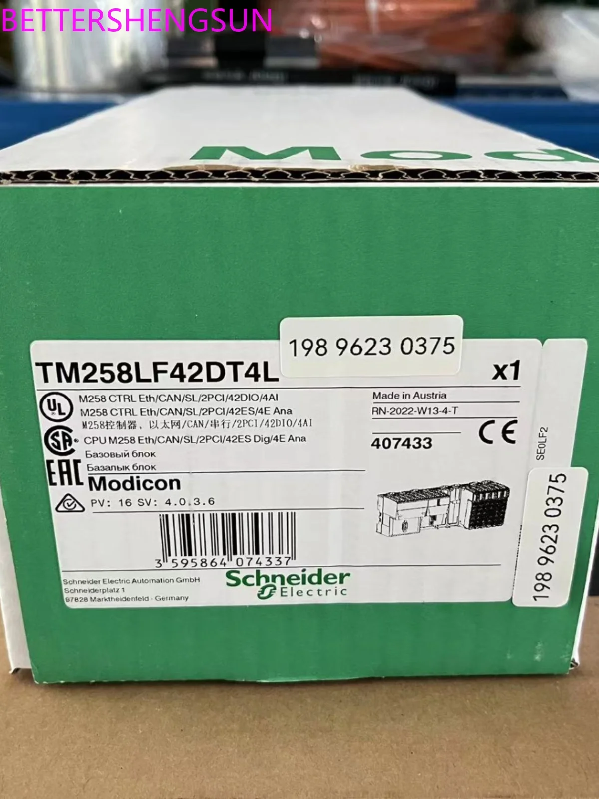 PLC Module Controller Tm258ld42dt4l/Tm258lf42dr/Tm258lf42dt4l