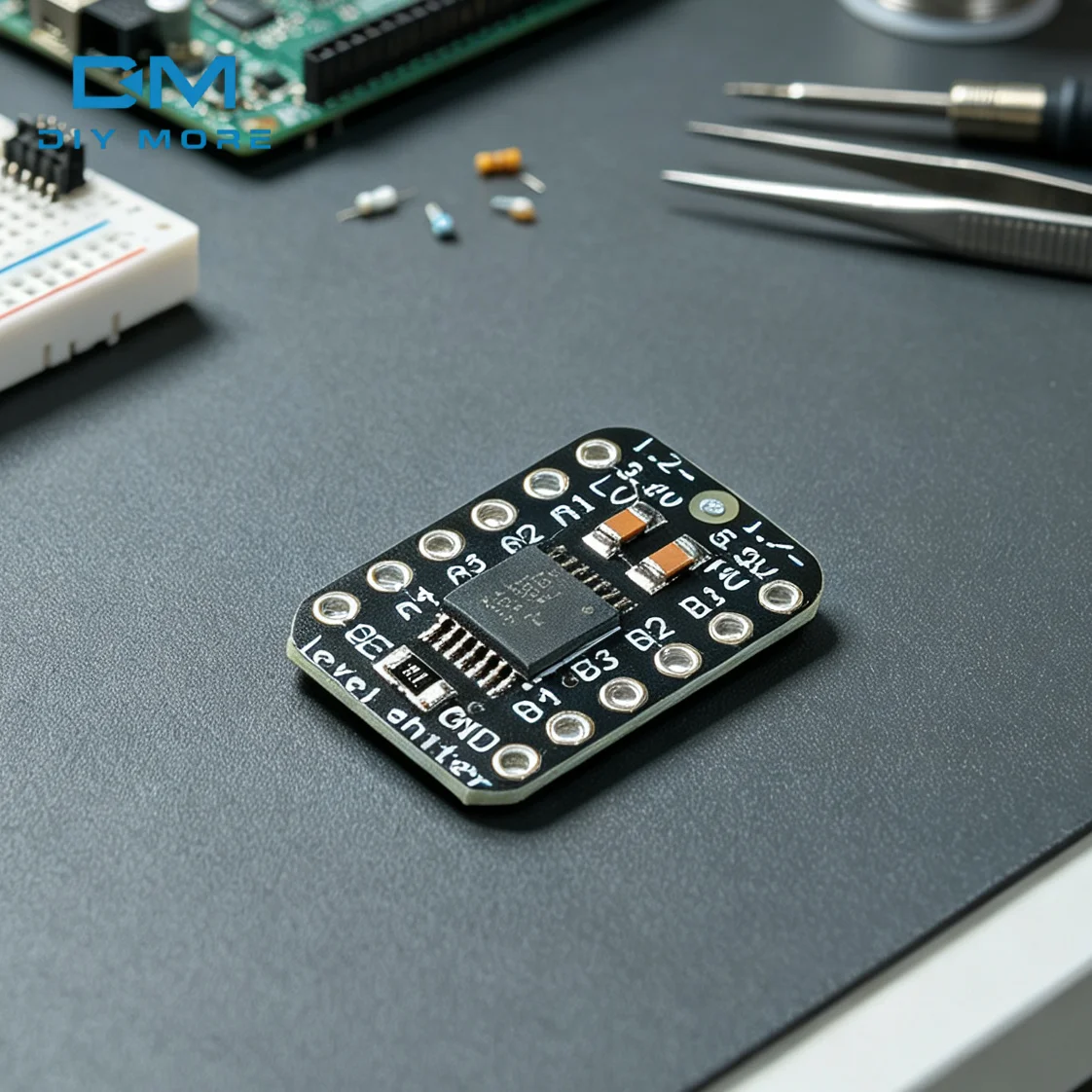 TXB0104 4 Channel Level Converter Module High Speed Bidirectional Voltage Translator Pre Soldered Board For Circuit Development