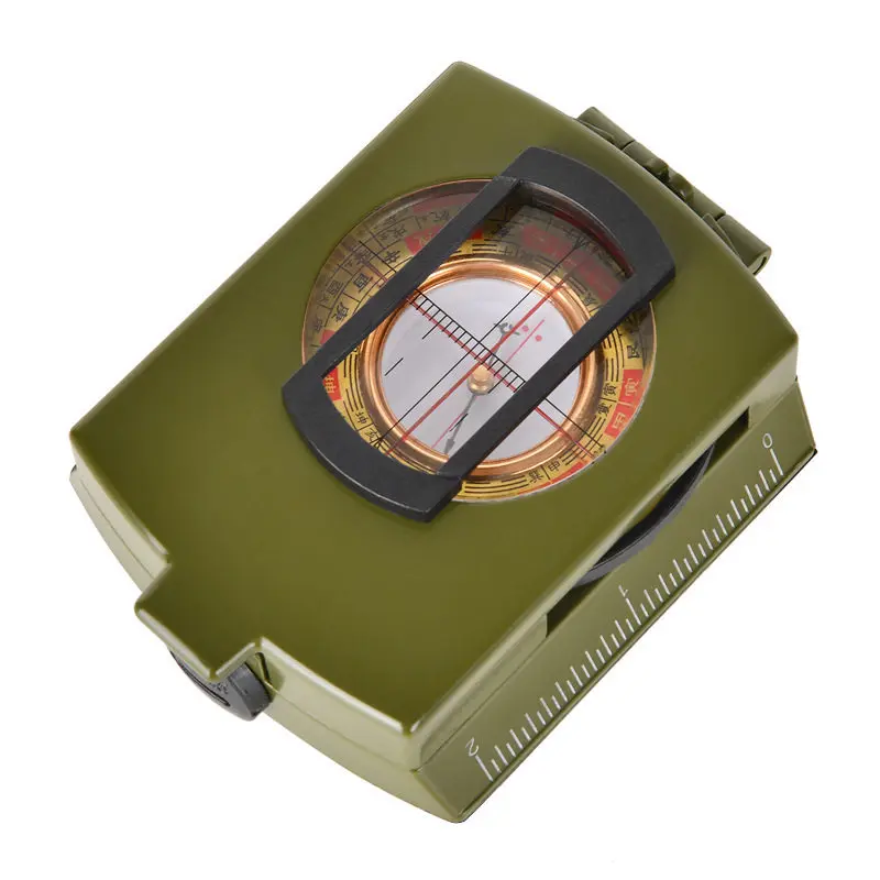 The New Xunlong Compass Feng Shui Compass Outdoor Compass Is Folded and Carries A 2-inch Triple High-precision