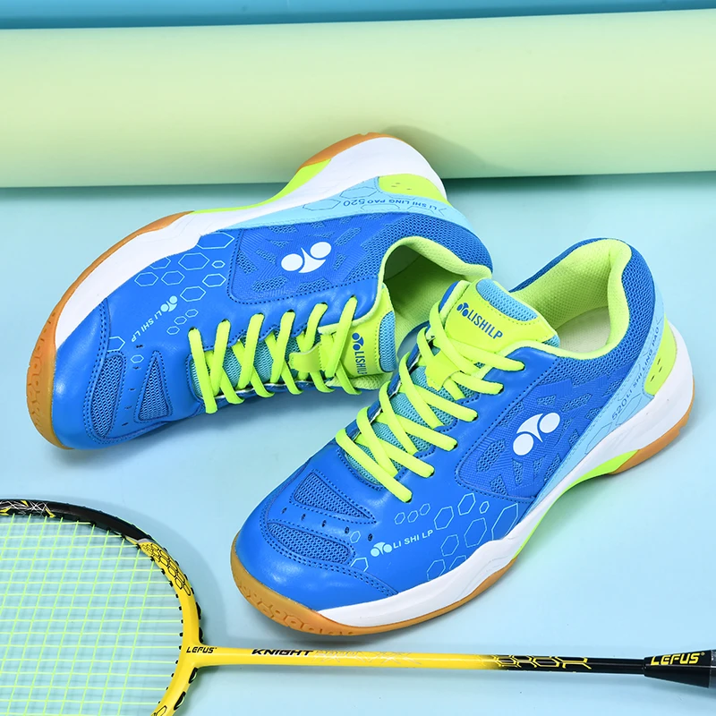 Professional tennis shoes, table tennis and badminton shoes, training, anti slip and shock-absorbing, unisex couple sports shoes