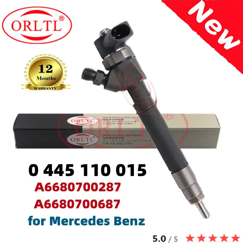 0445110015 0445110014 Fuel Injector Nozzle A6680700687 Diesel Injection 0445110005 0445110006 for Bosch Mercedes-Benz 6680700287