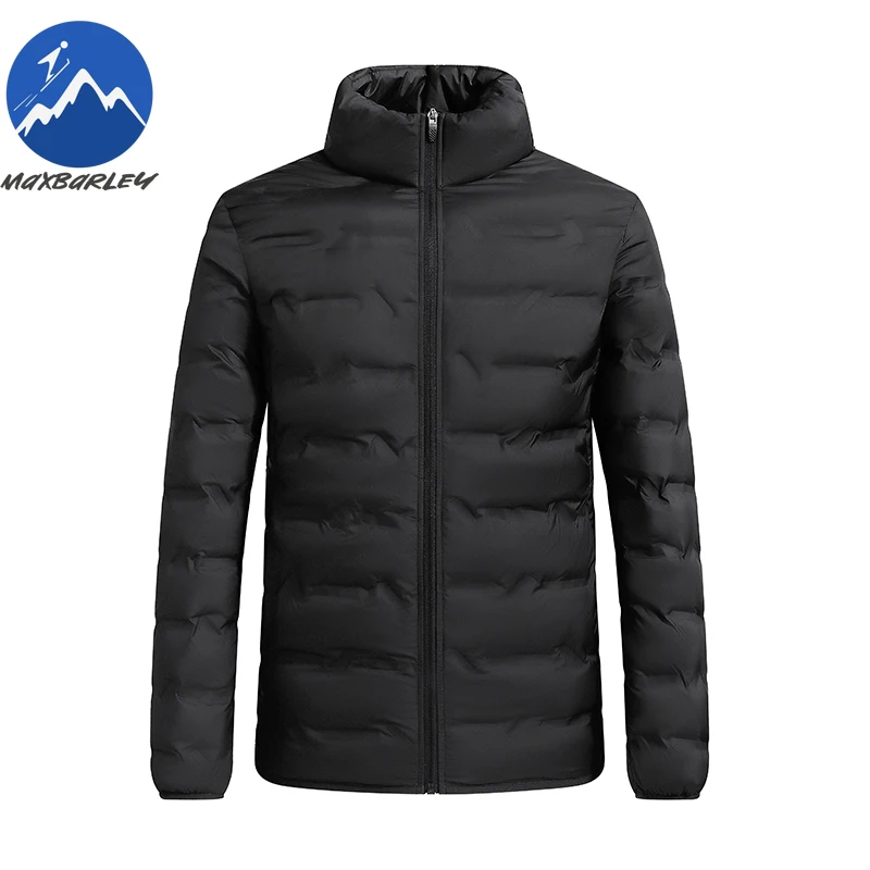 سترة شتوية عصرية بياقة واقفة للمشي لمسافات طويلة ورياضة مقاومة للبرد سترات مبطنة كاجوال للأعمال خفيفة الوزن من الجرافين الناعم