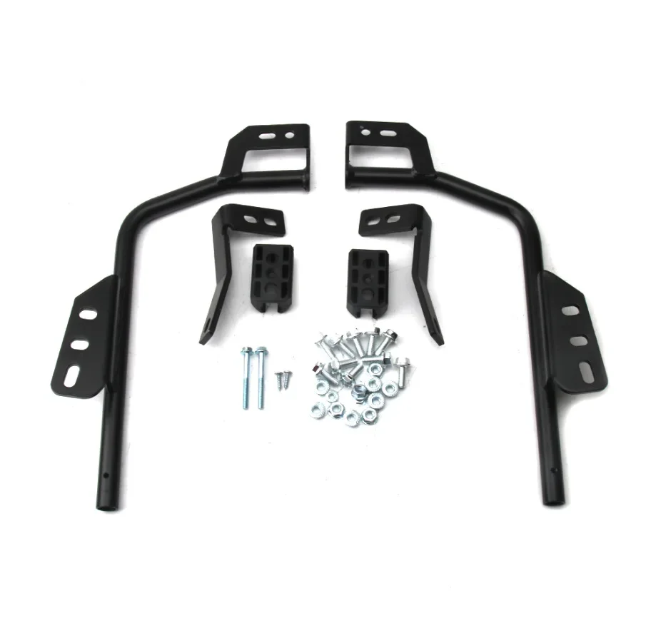 

Motorcycle Accessories Side Frame Aluminum Alloy High Quality for CB190R Tail Box Rack Black Luggage Case