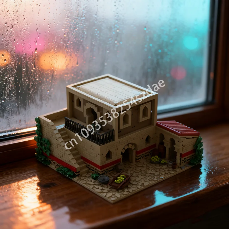 

2068pcs MOC Age Empires House Middle Eastern Gamesed Model Building Blocks Christmas Gift DIY Toy Idea Education Brick Birthday