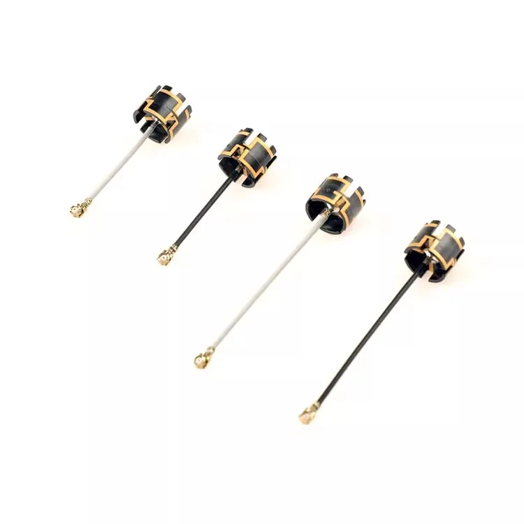 Happymodel 5.8G クラウンLDSアンテナ RHCP/LHCP マイクロFPVフープ用 FPV長距離レーシングドローン飛行機RCパーツ