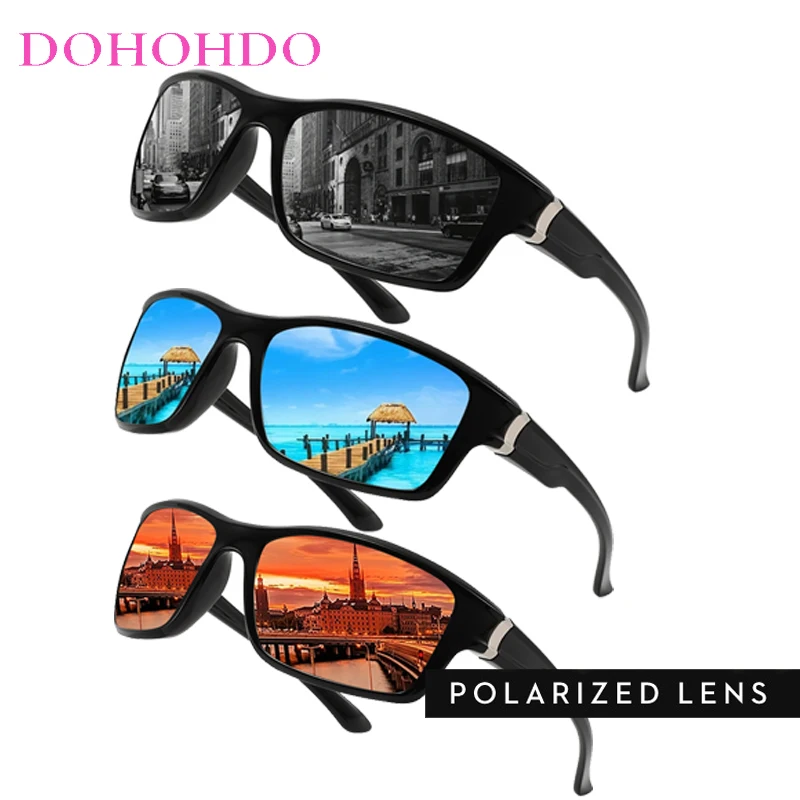 

Vintage Polarized Night Vision Anti-Glare Sunglasses Women Outdoor Driving Fishing Sports Cycling Men Photochromic Goggles UV400