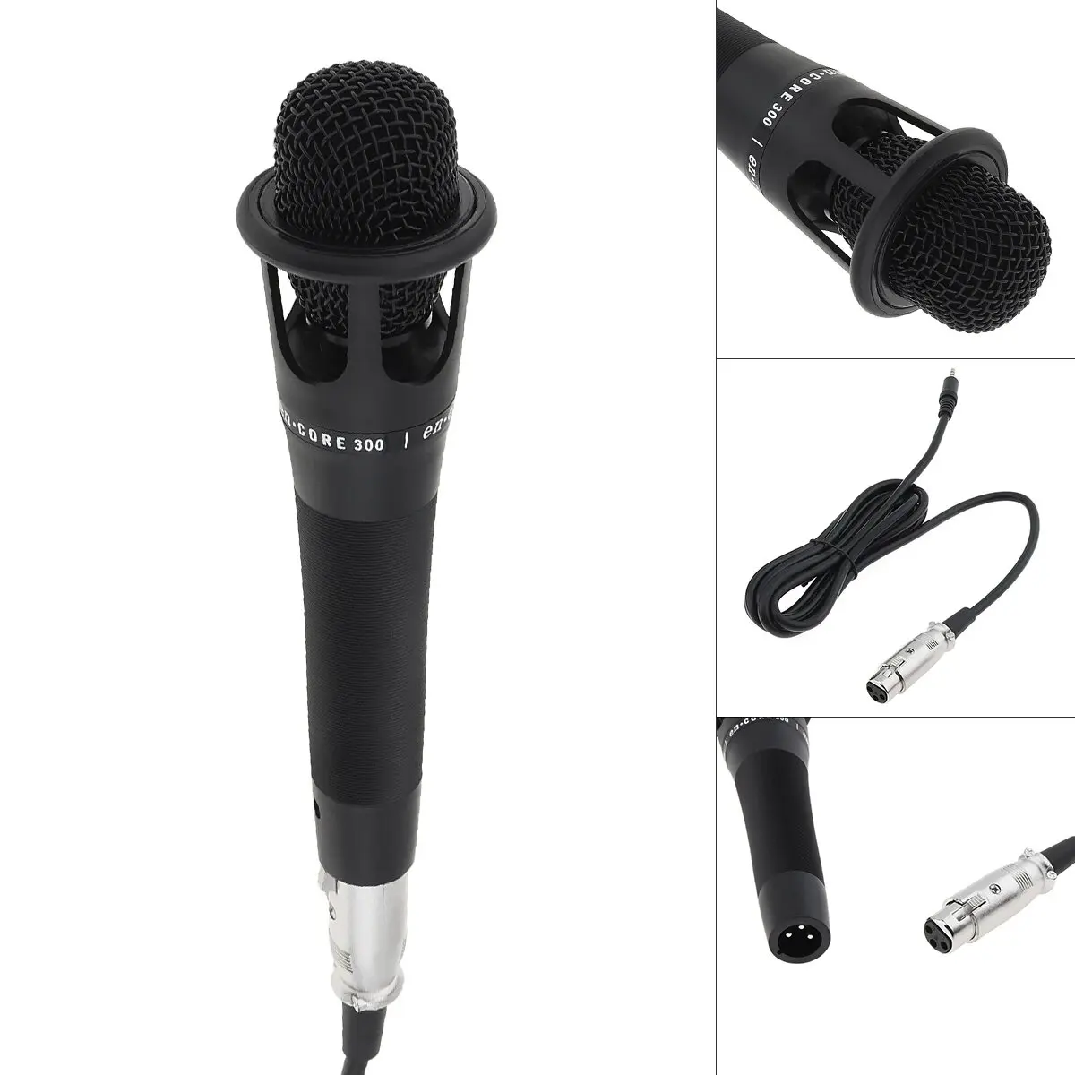 Obrázek 3: Povolání E300 mikrofon audio kabel drátová kondenzátorový 5V mikrofon pro nahrávka / sbor / broadcast / přednáška