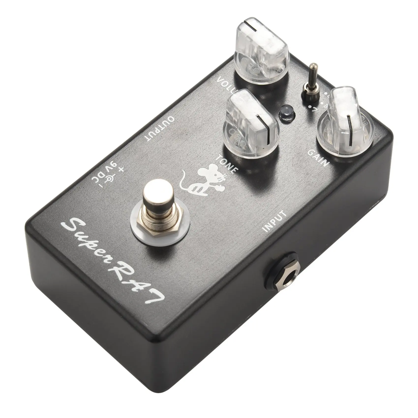 Super Rat Guitar Effect Pedal Three Mode Effects Classic Rat Distortion Boost Preamp- 3 In 1 Pedal Based On Pro Co Rat