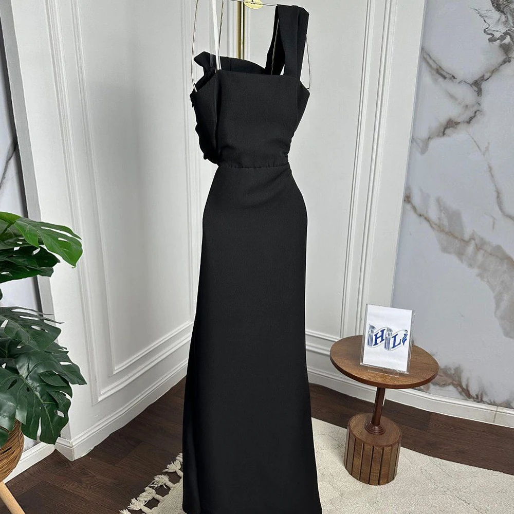 فساتين سهرة مخصصة على شكل حرف a بطول الأرض بكتف واحد بدون أكمام فستان حفلات أنيق مطوي بسيط ثنيات كاجوال للحفلات