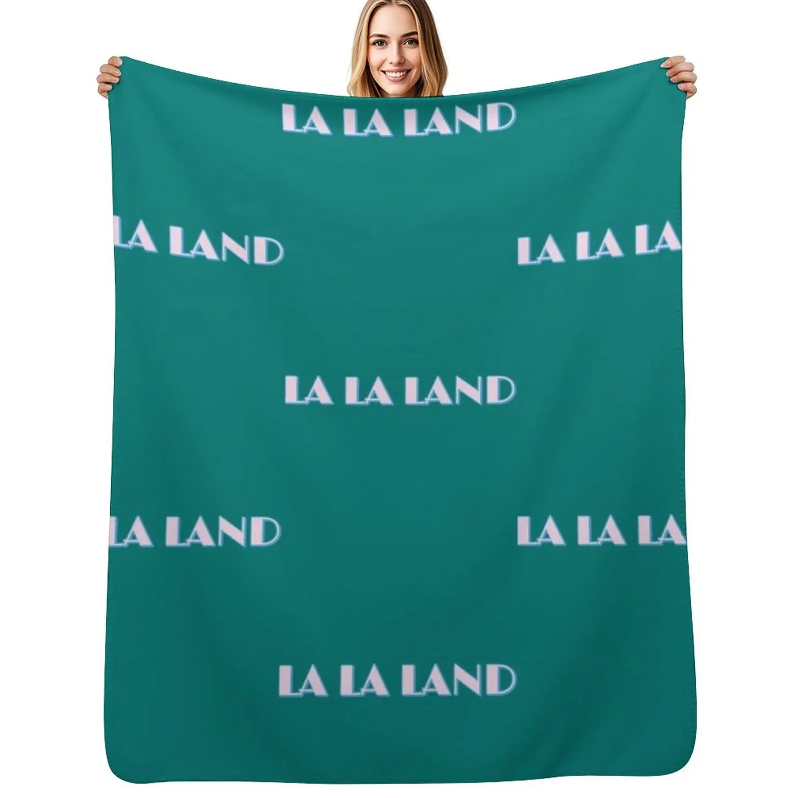 

La La LandPink Variant Throw Blanket Thermals For Travel Cute Blankets For Bed christmas gifts Blankets