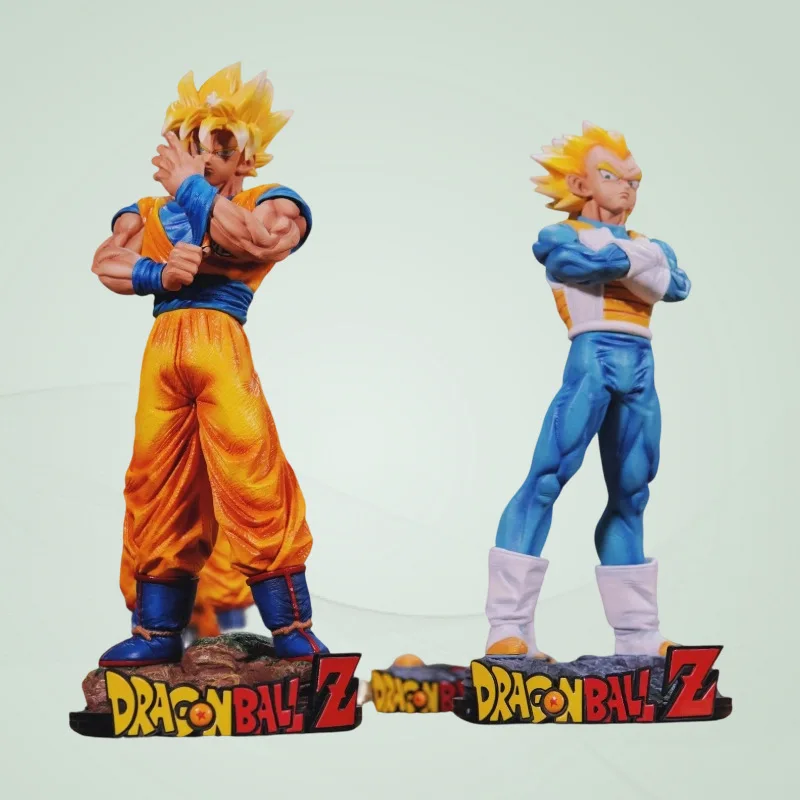 

Коллекционная фигурка Dragon Ball GK: Набор Гоку и Вегета после землетрясения, модель аниме-фигурки, подарок для коллекционеров