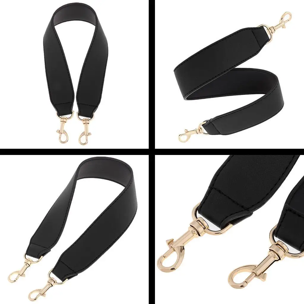Removable Women Handbag Straps PU Leather Short Purse Handle for Crossbody Bag DIY Replacement