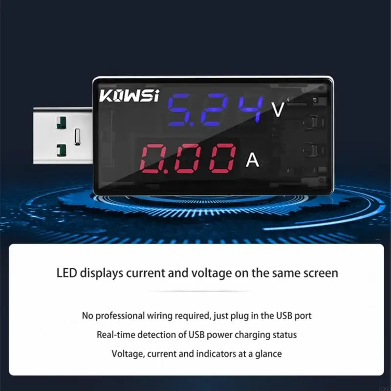 2025 Nieuwe KWS-11VA USB Testerlader Tester Voltmeter Ammeter Detectie Instrument Ondersteuning Quick 6.5A 120W