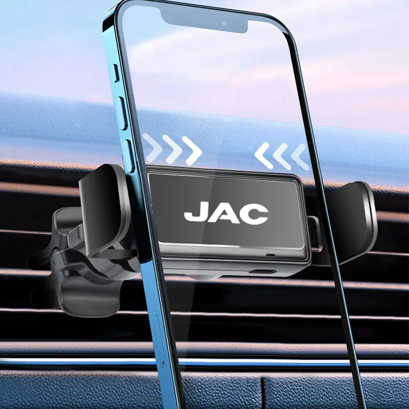 Car Phone Holder Air Vent Electric Intelligent Induction Lazy Navigation For JAC Refine J347 JS234 S23457 Vapour T8 Accessories