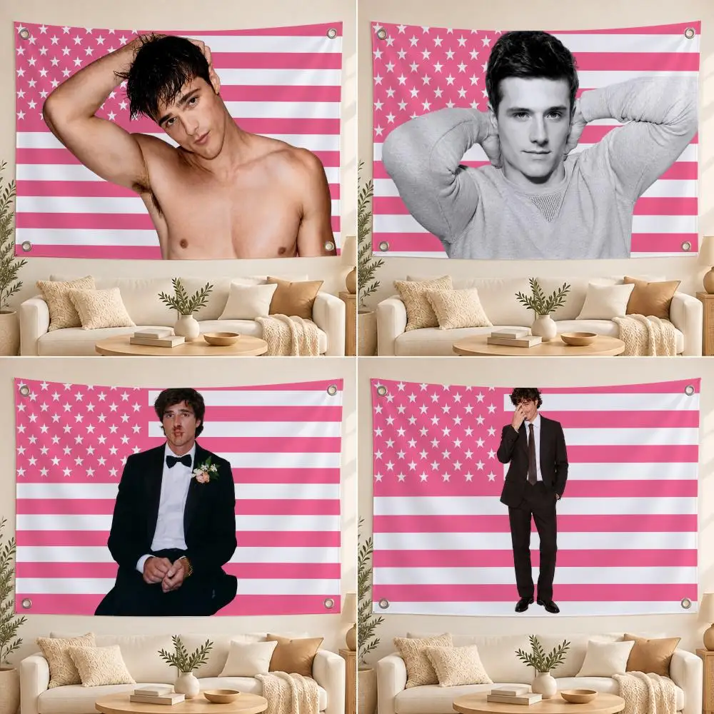 Jacob Elordi Flags Suitable For Party Club Outdoor Interior Wall Art Decoration Banner Fans Gift