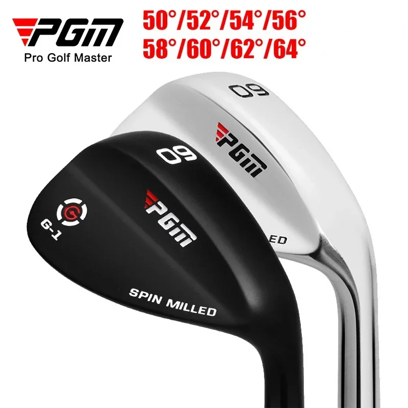 PGM Golf Clubs Sand Wedges 50/52/54/56/58/60/62 Degrees Right Hand Silver Black with Easy Distance Control SG002